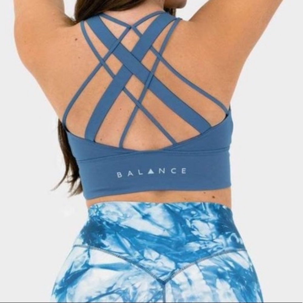 Balance Athletica Aura Bra (Blue)